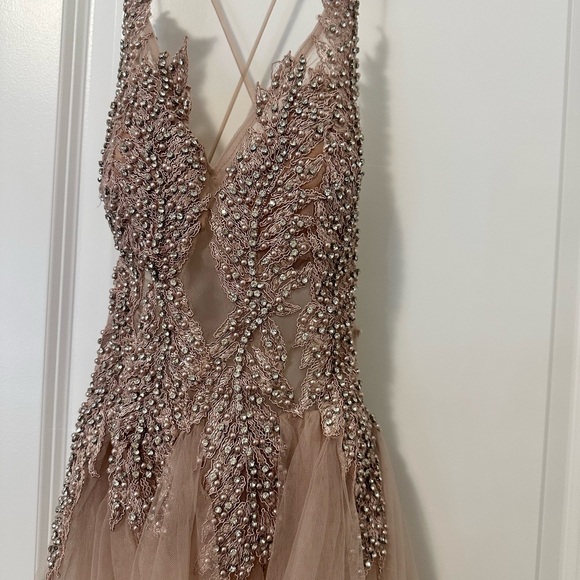 Formal Evening Maxi Dress for Weddings, Prom, Cocktail Parties, Bridal shower.. - Picture 3 of 4